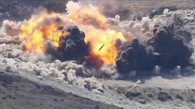 أم القنابل تحصد ارواح 36 عنصرا من تنظيم الدولة بأفغانستان
