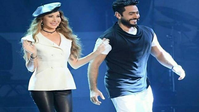 تامر حسني ونانسي عجرم يحضران معا لمفاجأة جديدة في شهر رمضان