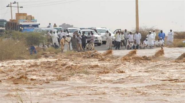 السودان : تشريد أعداد من العائلات بسبب السيول والفيضانات