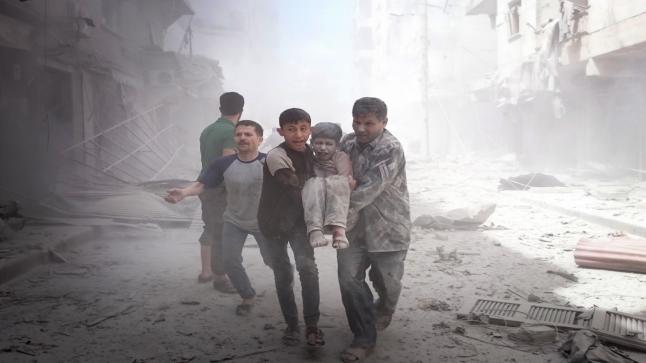 قصف متواصل على مدينة حلب وإشتباكات عنيفة في جنوبها